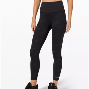 LULULEMON wonder train high rise 25in